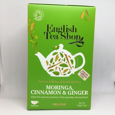 English Tea Shop Čaj SKOŘICE MORINGA A ZÁZVOR MANDALA 20 s.