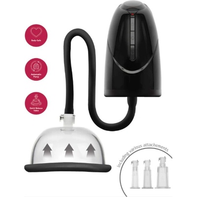 She.e.o - automatic vacuum pump for vagina and clitoris black