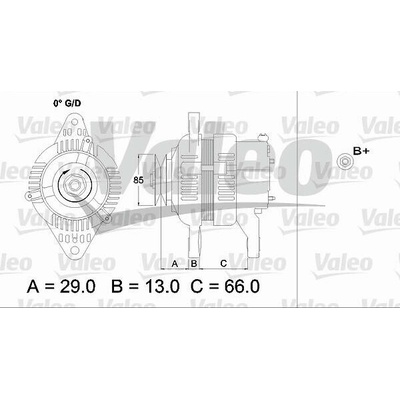 generátor VALEO 437157