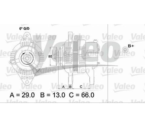 generátor VALEO 437157