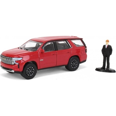 GreenLight Chevrolet Tahoe LT Texas Edition 2022 s figurkou 1:64