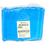Aldena , еднократни шапки с единичен ластик, сини, 100 бр