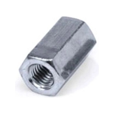 Matice prodlužovací M8x34mm, DIN 6334, bílý zinek – Sleviste.cz