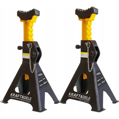 Kraft&Dele stavitelná podpěra pod auto 2 ks 6 t 400-585mm KD3097