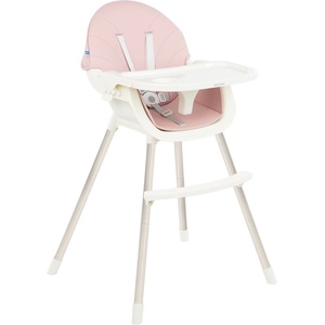 KikkaBoo Стол за хранене 2в1 KikkaBoo - Nutri Steel, Pink (31004010135)