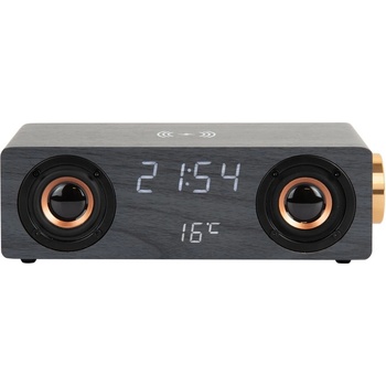 Karlsson Дигитално радио будилник с безжично зарядно Classic BT - Karlsson (KA6059BK)