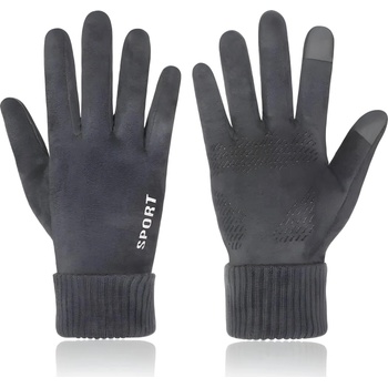 HARAHU Мъжки ръкавици sp-21581 - Сиви kp21581 (sp-21581)