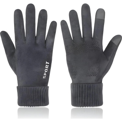 HARAHU Мъжки ръкавици sp-21581 - Сиви kp21581 (sp-21581)