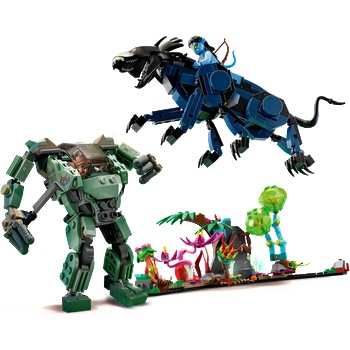 LEGO® Avatar - Neytiri & Thanator vs. AMP Suit Quaritch (75571)
