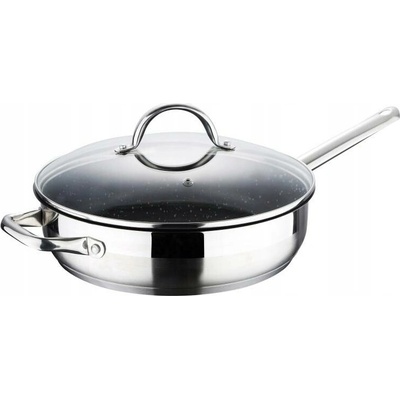 Bergner Tradiční pánev 24 cm s mramorovým povrchem