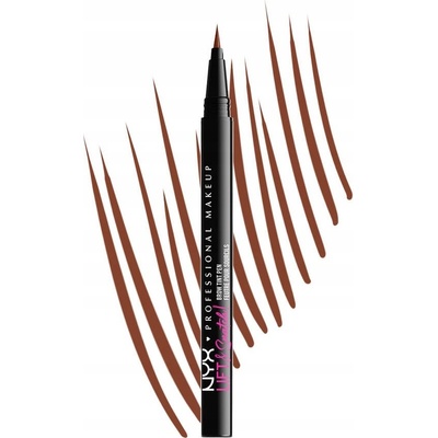 NYX Professional Makeup Lift&Snatch Brow Tint Pen Fix na obočí 02 Auburn 1 ml – Sleviste.cz