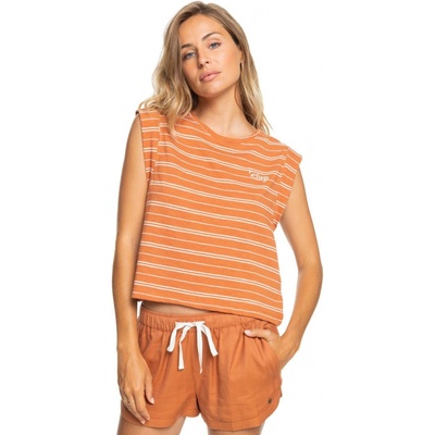 ROXY COLORFUL RAIN TEE CLT4 Sunburst Horizon Stripe