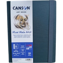 Canson Mixed Media Artist Book v pevnej väzbe 300g 28 listov
