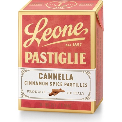 Leone 1857 Cannelle Cucací pastilky s příchutí skořice 27 g