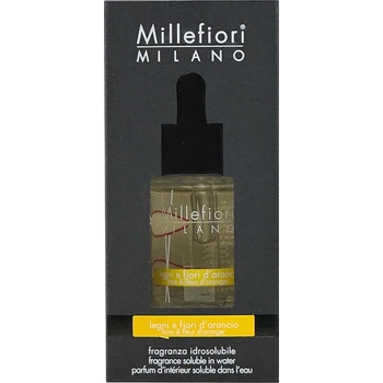 Millefiori Water-Soluble Fragrance Oil Legni E Fiori D'arancio 15 ml