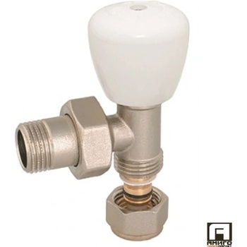 Image 1 of Вентил Радиаторен Ъглов с Адаптор 1/2x16*2 (5511202)