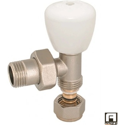 Вентил Радиаторен Ъглов с Адаптор 1/2x16*2 (5511202)