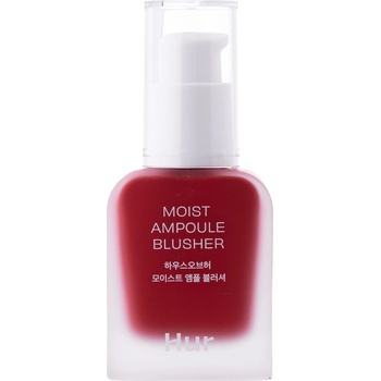 House of Hur Moist Ampoule Blusher Ruby Red Hydratačná tekutá lícenka 20 ml