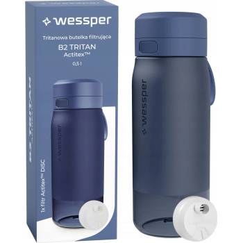 Wessper B2 Tritan Actitex 0,5 l modrá