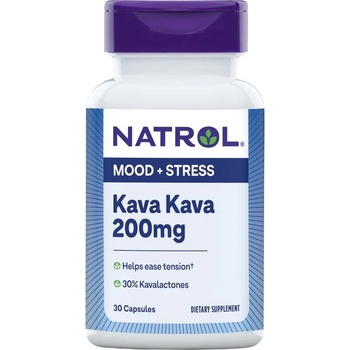 Natrol Kava Kava Extract, 30 капсули, Natrol (3659)