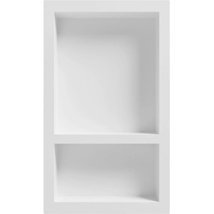 Mexen X-Wall-S нишова полица SMC с фланец 68, 6 x 40, 7 см, бяла - 1901694109 (1901694109)