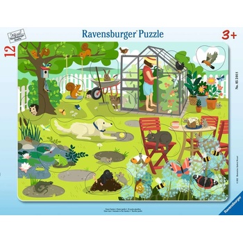Image 1 of Ravensburger Пъзел Ravensburger от 12 части - Нашата градина (05244)