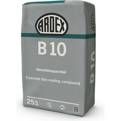 ARDEX B 10 - velmi jemná betonová stěrka 25 kg