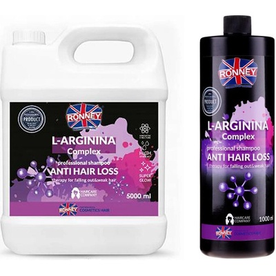 Ronney L-Arginina Complex Šampón proti vypadávaniu vlasov 300 ml
