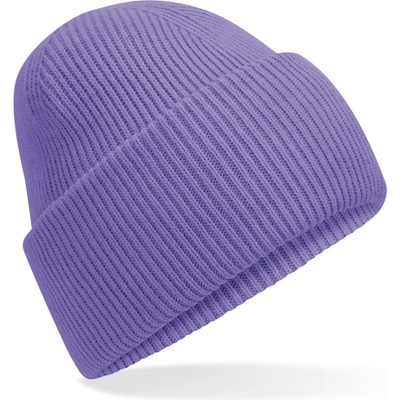 Beechfield Čepice Recycled B385R s manžetou COT53385R09299-violet Fialová
