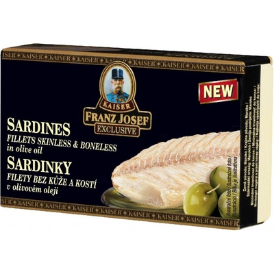 Franz Josef Kaiser Sardinky filety v olivovém oleji 90 g