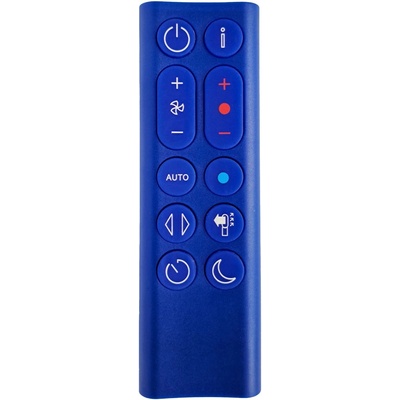 съвместим DYSON Pure Hot + Cool HP04, HP05, HP06, HP07, HP09, 969897-01 Blue - заместител дистанционно управление (Pure Hot + Cool HP04, HP05, HP06, HP07, HP09, 969897-01 Blue)