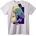 NOONEBRAND Тениска Неонов Анимационен Заек - 2XL, White