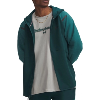 Under Armour Unstoppable FleeceEU Hooded Jacket zelená