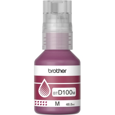 Brother Бутилка с магента мастило Brother BT-D100M (BTD100M)