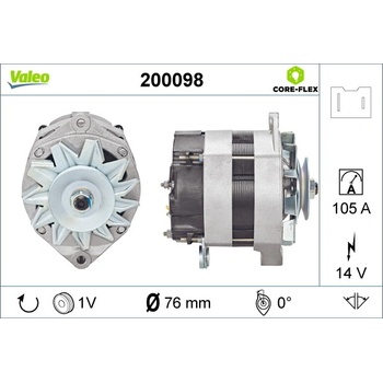 generátor VALEO 200098