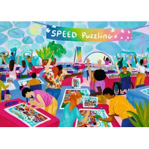Ravensburger - Puzzle Speed Puzzling - 1 000 piese