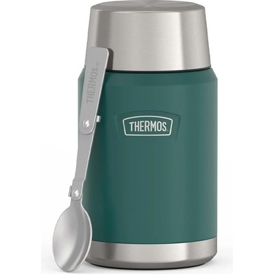 Thermos Icon termoska na jídlo se lžící 710 ml smrkově zelená