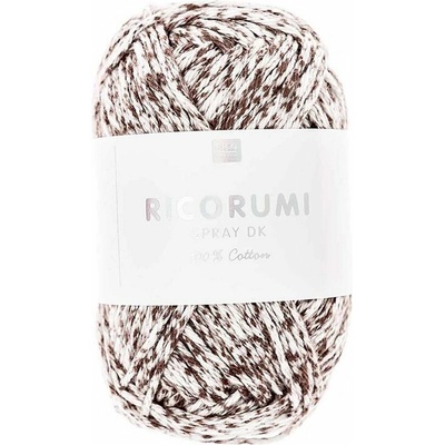 Rico Design Háčkovacia priadza Ricorumi Spray odtieň 009 hnědá - 1 ks