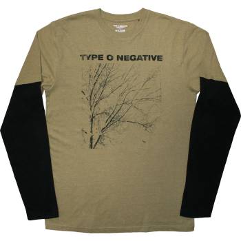 Type O Negative Tree (Back Print Layered) Black & Green XL Риза (TONLLST18MGRB04)