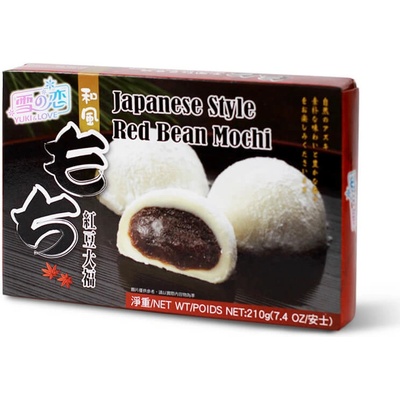 Yuki & Love Koláčiky Mochi červené fazule 210 g