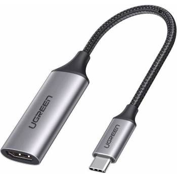 UGREEN USB-C to HDMI Adapter 4K - USB-C адаптер за свързване от USB-C към HDMI (тъмносив)