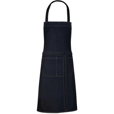 Link Kitchen Wear Džínsová zástera X990 Black 90 x 90 cm