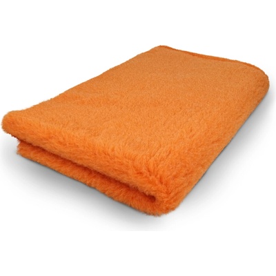 VetBed oranžová s kostí a tlapkou