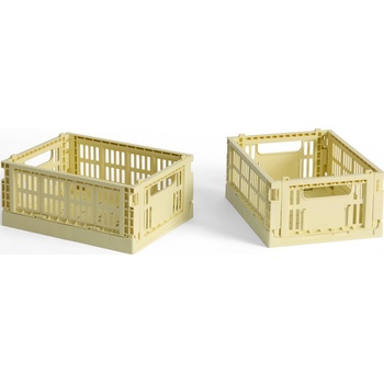 Hay Colour Crate Mini Кошници за съхранение светложълти, 2 бр (AE358-A668-AB86)