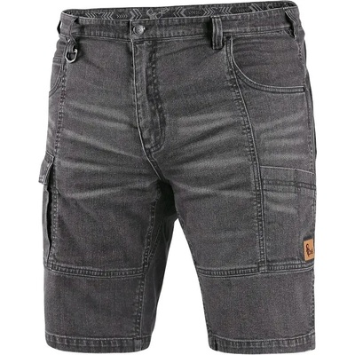 CXS Muret kraťasy jeans pánské šedé