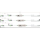 DAM MADCAT Naväzec Adjusta Profi River Rig Worm & Squid M