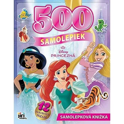500 Samolepiek Princezné