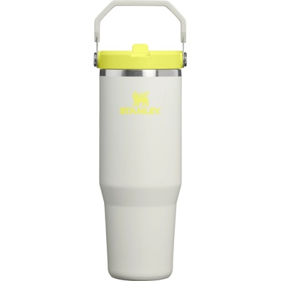 Stanley termoláhev s integrovanou slámkou The IceFlow Flip Straw 2.0 Tumbler 890 ml 30oz Pale Stone Atomic