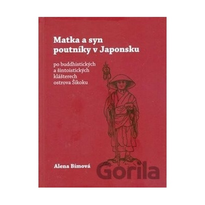 Matka a syn poutníky v Japonsku