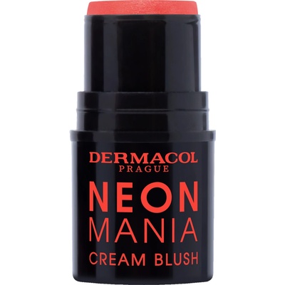Dermacol Neon Mania krémová lícenka 2 Coral 5,2 g
